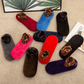 Non-slip thermal socks for indoor use